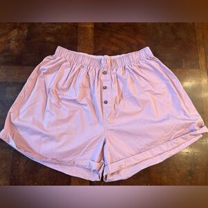 We The Free Intimately Free People Purple/Lavender Boxer Shorts Size Medium
